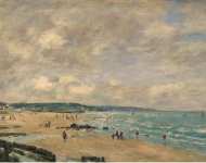 Boudin Eugene Beach at Trouville - Hermitage